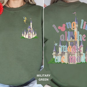 Long Live All The Magic We Made  Shirt, Disney 1971 Shirt, Disney Castle Shirt, Disney  Shirt, Tinkerbell Shirts, Disney family trip shirt