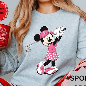 Disney Mickey Mouse Golf Funny Mickey Golfer, Disneyland Family Matching Shirt, Magic Kingdom Tee, WDW Epcot Theme Park Shirt