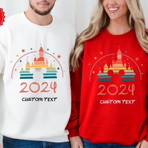 Disney Castle Floral Sweatshirt, Disney Hoodie, Happiest Place on Earth Sweatshirt, Magic Kingdom Hoodie, Disney Magic Kingdom Hoodie