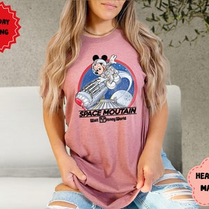 Space Mountain Shirt, Magic Kingdom Shirt, Mouse And Friends Space Shirt, Disney Shirt, Retro Disney Shirt, Retro Space Mountain Shirt