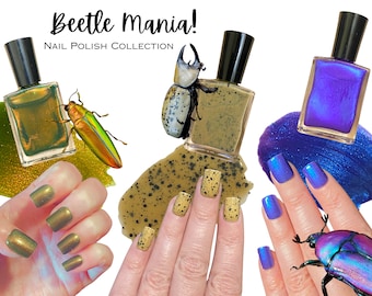 Beetle Mania!  Nail Polish Collection