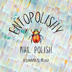 Uraniidae Day Flying Moths Nail Polish Collection image 5