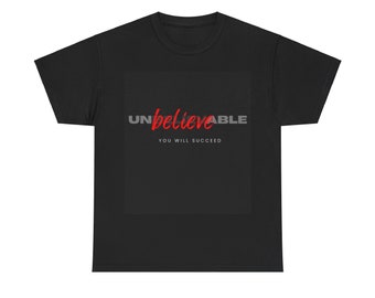 Camiseta unisex de algodón pesado