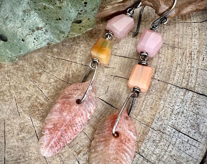 Fizzy Feathers Earrings