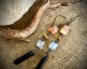 RESERVED Autumn Air Earrings RESERVED