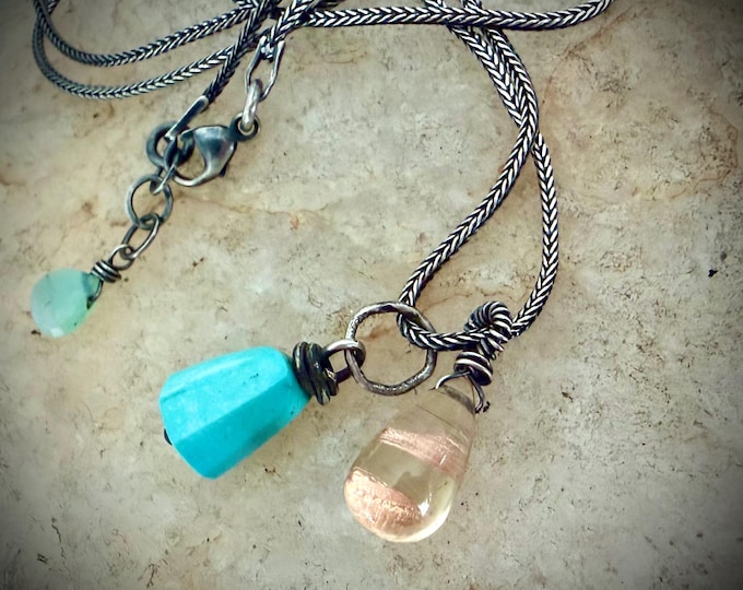 Twin Treasures Necklace