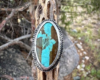 Number 8 Turquoise Ring