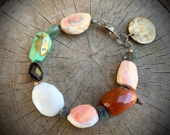 Bold Fire Opal Bracelet