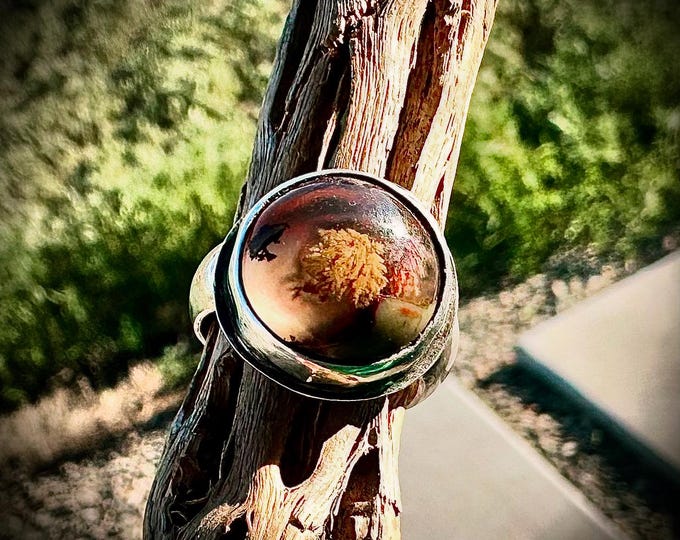 Priday Plume Agate Ring