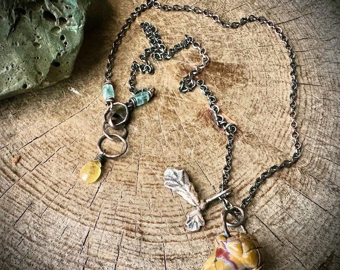 Oak & Acorn Necklace