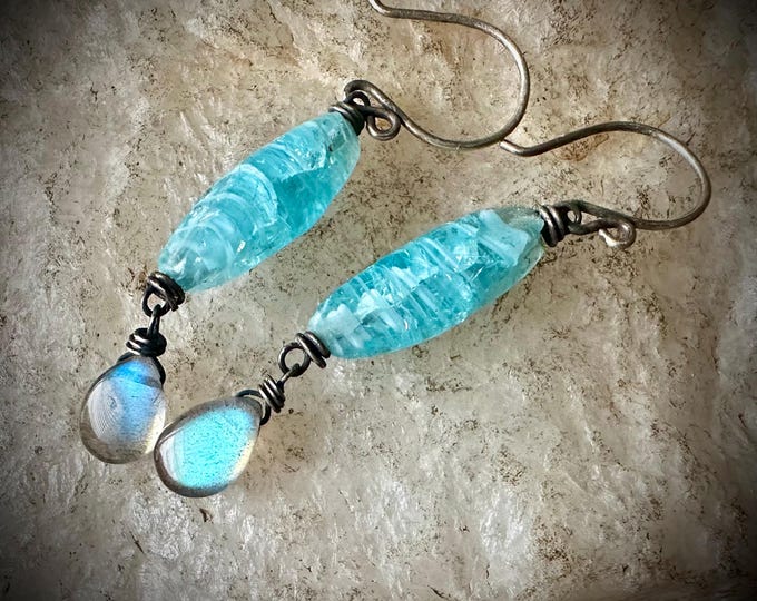 Blue Wave Earrings