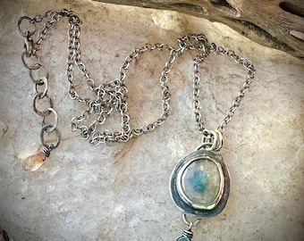 Winter Blues  Necklace