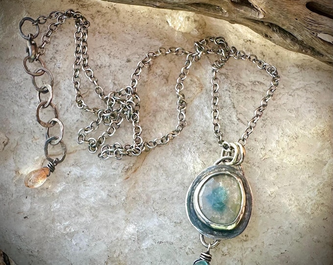 Winter Blues  Necklace