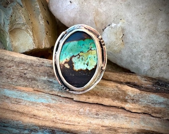 Blackjack Turquoise Ring