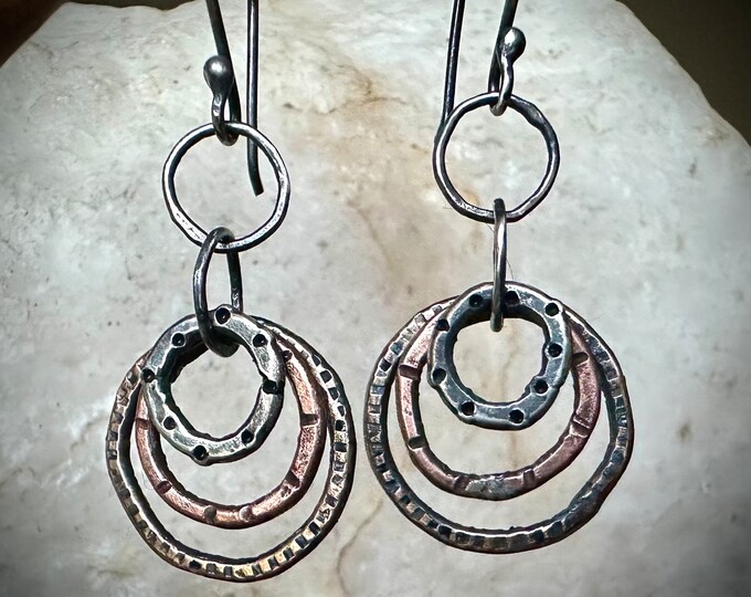 Three Orbits Earrings