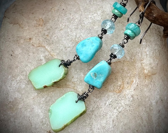 Verdigris Earrings