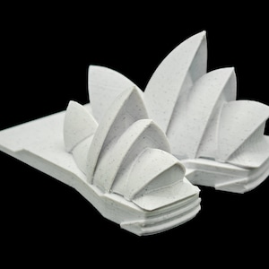 Sydney Opera House 3D Printed Diorama- Perfect Display for Home Decor & Birthday Gift, great souvenir or remembrance piece