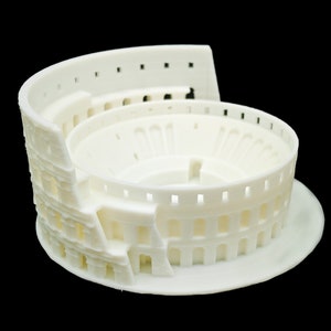 Roman Colosseum 3D Printed Diorama - Unique Home Decor, Birthday Gift & Travel Souvenir