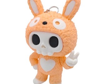 3D Printed Skubbies Tuff Monster Figurine, Keychain, Backpack Charm