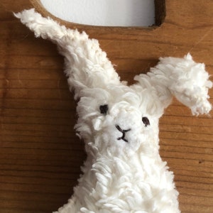 Bunny Rabbit -Easter - Organic - Natural - Eco Kids-  Plush - Stuffed Animal - Toy - Mini Easter Bunny