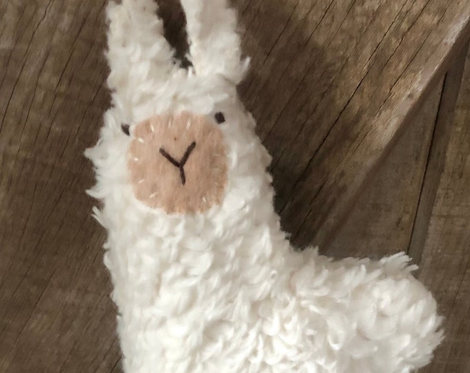 Llama Organic Natural Eco Kids Plush Stuffed Animal Toy