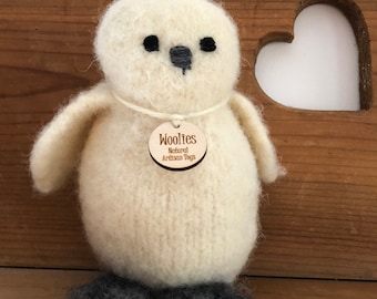 Knuffeldier, Eco Kids Toy, Sneeuwuil, Uil Plushie, Stuffies voor kinderen, Amigurumi