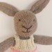 Reviewed by Anonymous reviewed Eco Kids Toy, Waldorf Toy Stuffed Animal, Bunny Rabbit,  Natural and Eco Friendly, Heirloom Quality,  Holiday Kids Toys RESERVED