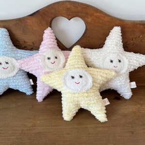 Eco Kids Toy, Star, Baby, Plush, Natural Eco-Friendly Baby Shower Toy Celestial image 6