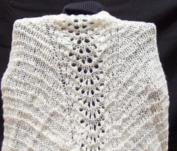 Lace Shawl Pattern Easy Lace Knitting Pattern Beginner Knitting Pattern