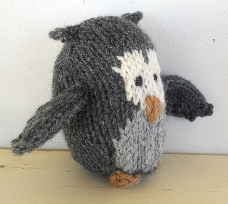 Eco Kids Toy  Owl   Natural and Eco Friendly  Heirloom image 2