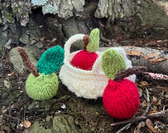 Basket with Apples, Toy, EcoKids