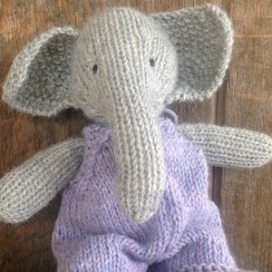 Elephant Eco Kids Toy Stuffed Animal Natural Eco Friendly Heirloom Quality CUSTOM ORDER
