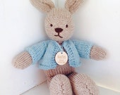Natural Toy Bunny Peter Rabbit Stuffed Animal Custom Order