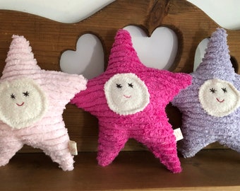 Star Nursery Decor, Twinkle Twinkle Little Star Baby Shower, Stuffies for Babies, Stars Baby Room, Changing Table Decor, Star Plushie Kids