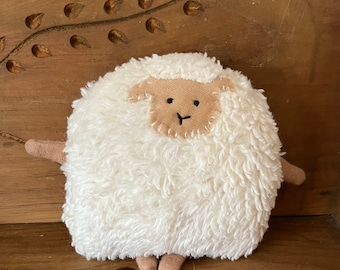 Sheep Stuffed Animal - Organic - Natural - Eco Kids-  Plush -  Toy - Mini