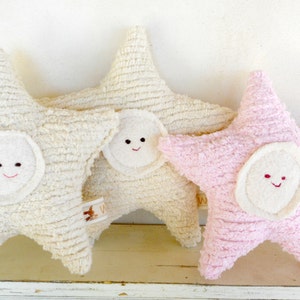 Eco Kids Toy, Star, Baby, Plush, Natural Eco-Friendly Baby Shower Toy Celestial image 1