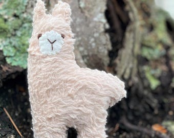 Llama, Stuffed Animal, Plush Toy, Natural Toy