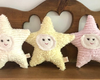 Plush Toy, Star Toy, A Star is Born, Twinkle Twinkle,  Natural Toy, Eco Kids, Baby Shower Gift,  Stuffed Animal, Newborn