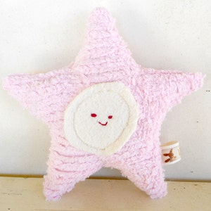 Eco Kids Toy, Star, Baby, Plush, Natural Eco-Friendly Baby Shower Toy Celestial image 2