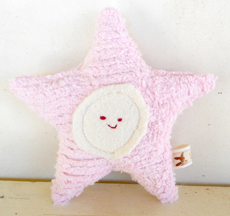Twinkle Star Toy,, Plush, Eco Friendly Toy, Natural, Baby Shower Gift, Newborn image 4