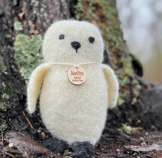 Snowy owl stuffed animal sale