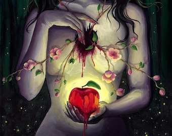 Eve - 8 x 10" fine-art gicleeprint - Garden of Eden