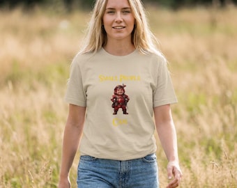 Small People Can! Empowering Kids Tee | Fantasy Adventurer Shirt (Heather Grey)