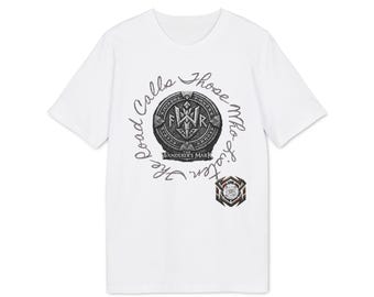 Vintage Wanderer Patch T-Shirt — 'Fear' Crest Graphic