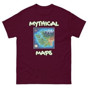 Mythical Maps Unisex classic tee