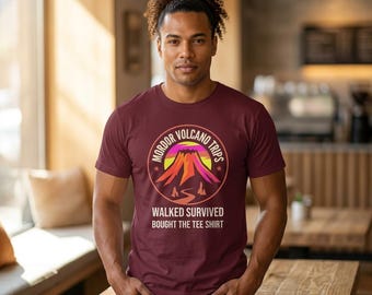 Mordor Volcano Trips walked survived bought the tee shirt