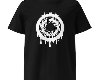 Dripping One Ring Shirt | Elvish Script T-Shirt | Melting One Ring Shirt | Volcano Tee | Mythical Gift | Legend Shirt | Fantasy Bookish Tee