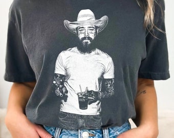 Post Malone Shirt, Cowboy Post Shirt, Country Shirt, Western Graphic Tee, Concert Shirt, Festival Shirt, Had Some Help Shirt, Posty Tee