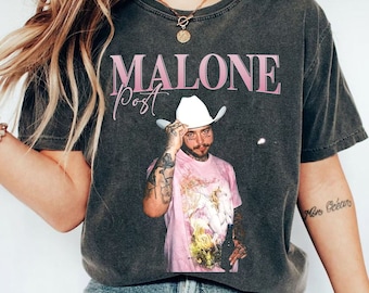 Post Malone Rap Music Merch Shirt, Post Malone Comfort Colors Shirt, Austin Album Rap 90s Tee, Post Malone Tour Shirt