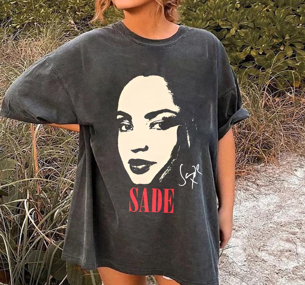Retro Sade Shirt, Vintage Sade Adu Shirt, Sade Fan Gift Shirt 